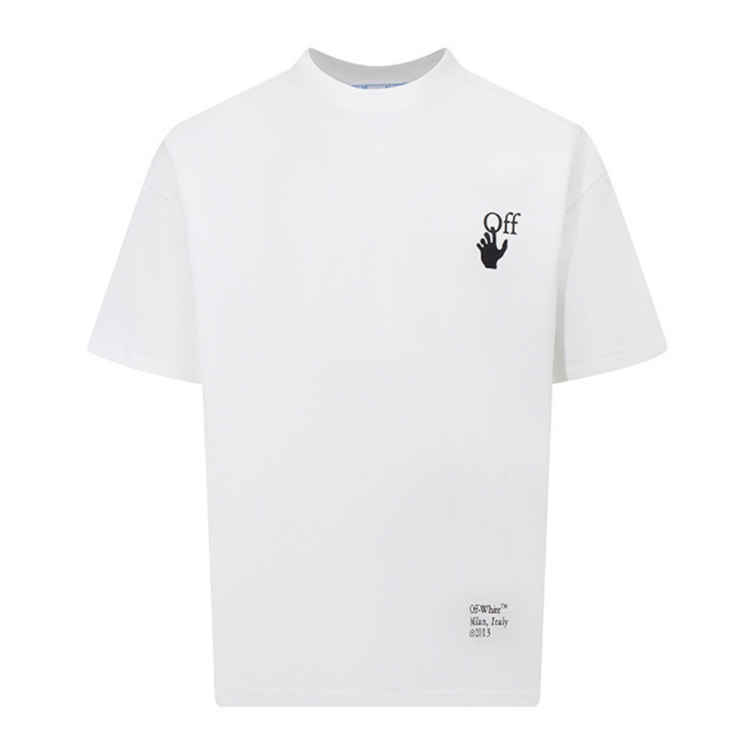 Off-White Off-W Monogram T-shirt - Blanco Blanco 7