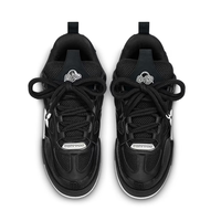 Skate Monogram Trainer Negro Flor