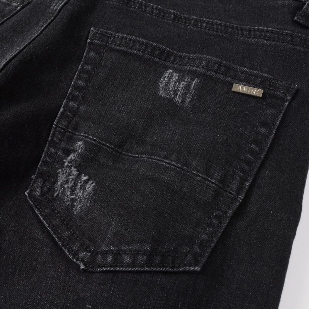 Amr Camo Patch Jeans