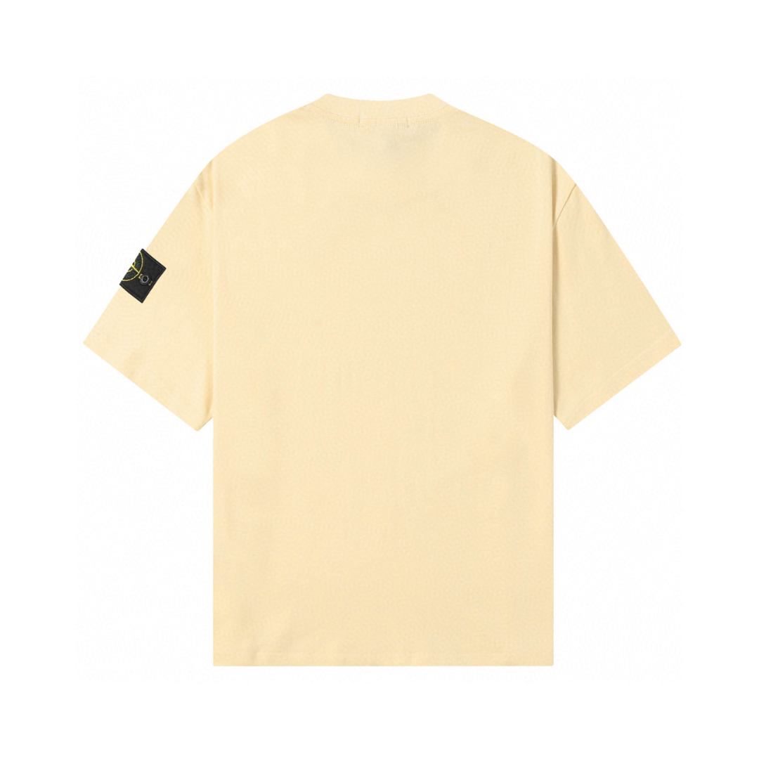 Camiseta Stone Island Amarillo