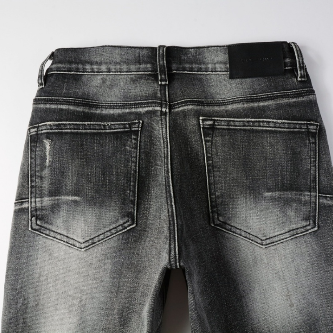Purple Grey Jeans