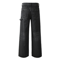 Purple Black Diamonds Jeans Negro Puntos Blancos