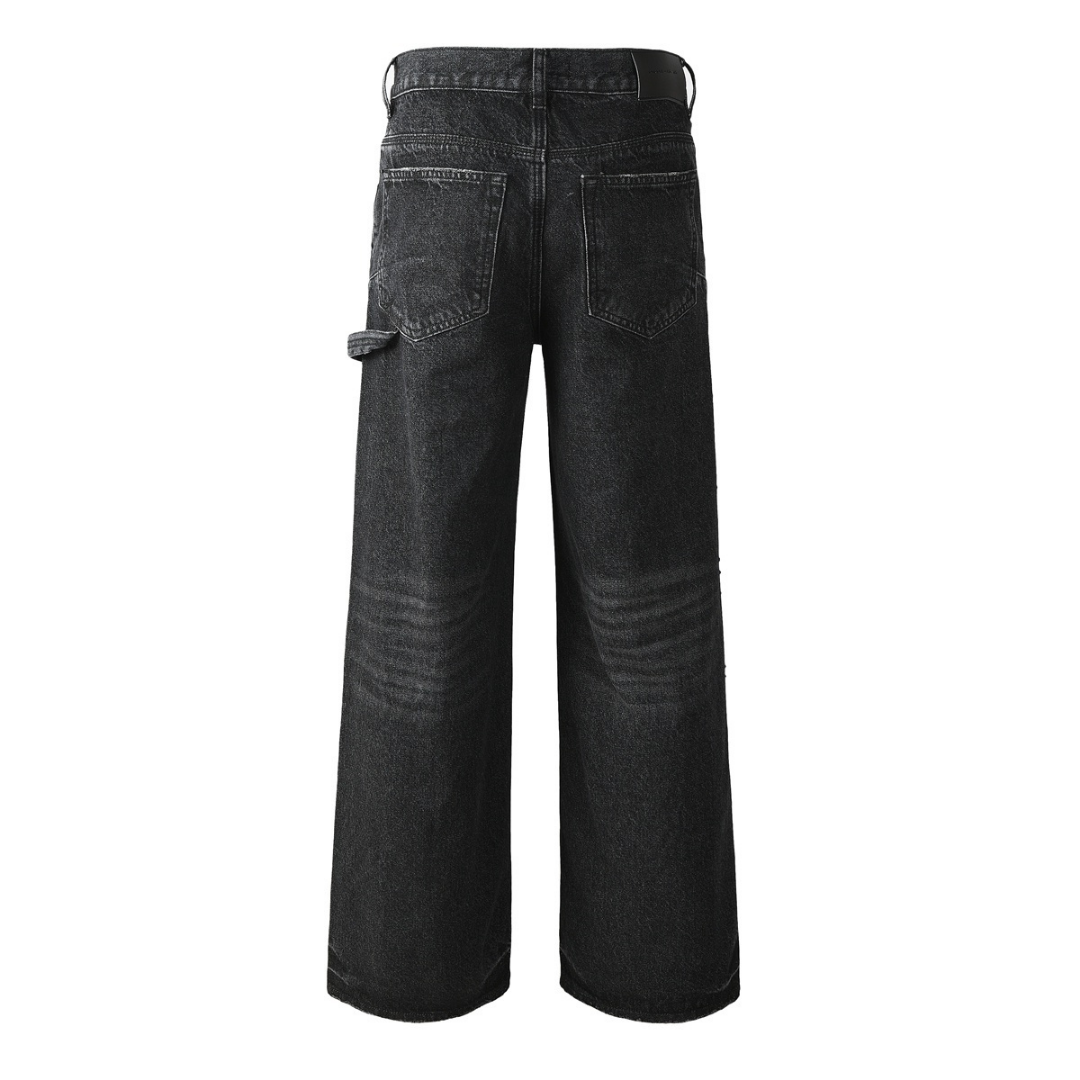 Purple Black Diamonds Jeans