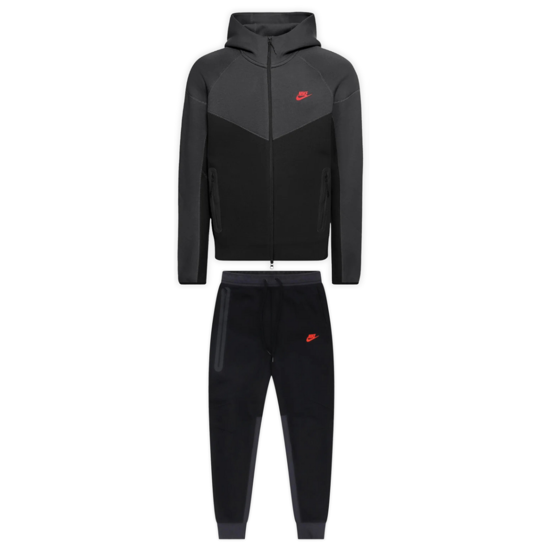 Nike Tech Black/Dark Grey Tracksuit