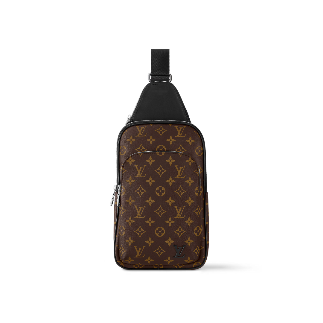 Messenger Avenue Sling Bag Monograma Marron