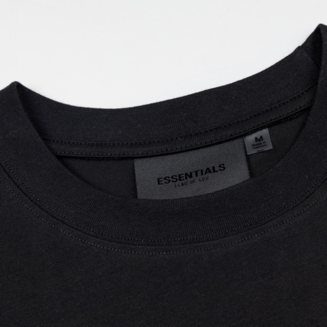 Essentials Short Set Negro Blanco