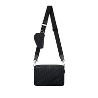 Messenger Trio Bag Monograma Negro