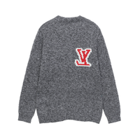Monogram Sweater Monograma Rojo Blanco 2