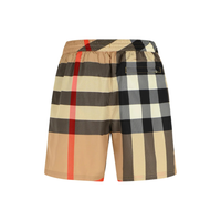 BB Monogram Shorts Negro Blanco