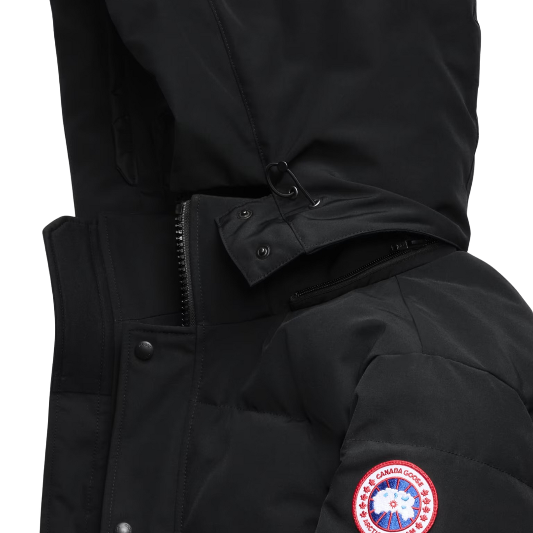 Goose Wyndham Black Parka Negro
