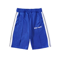 Pantalon Palm Angels Azul Azul Tiras Blancas