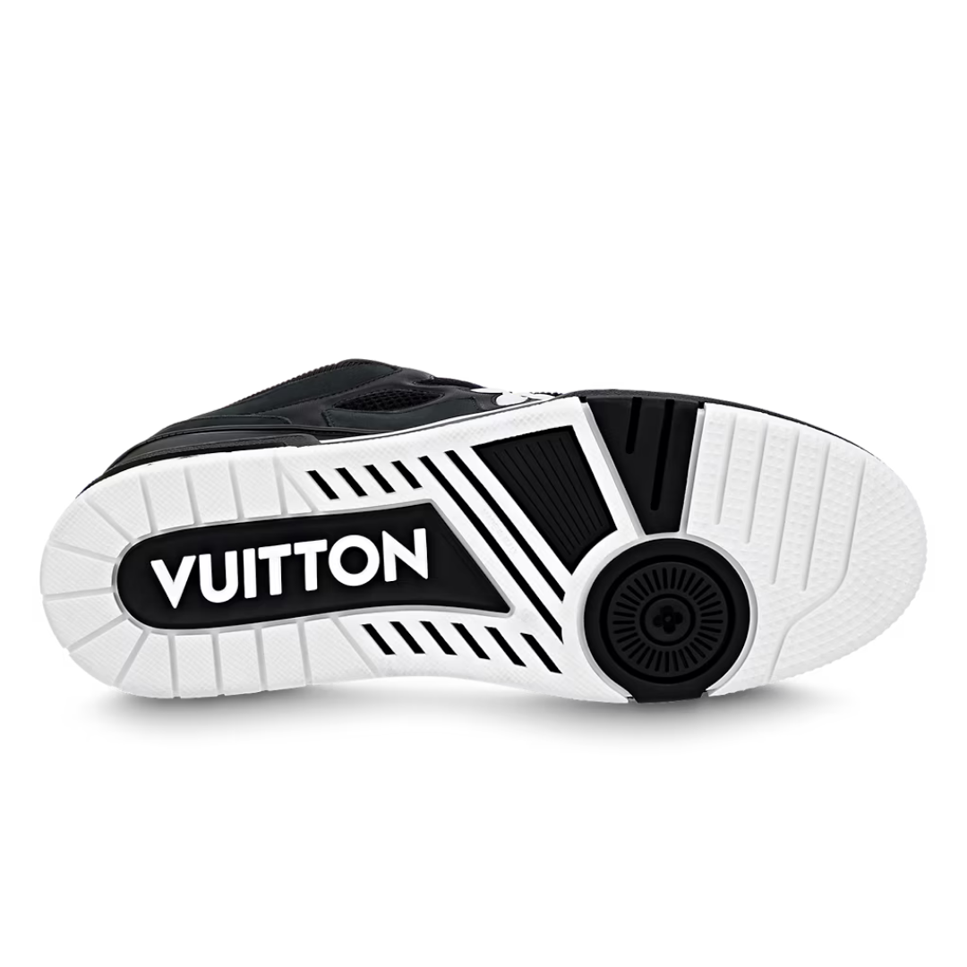 Skate Monogram Trainer Negro Flor