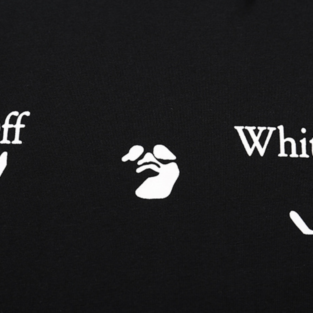 Off-White Off-W Monogram T-shirt - Blanco Blanco Melted