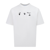 Off-White Off-W Monogram T-shirt - Blanco Blanco Melted