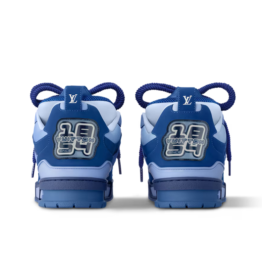 Skate Monogram Trainer Azul Estrellas