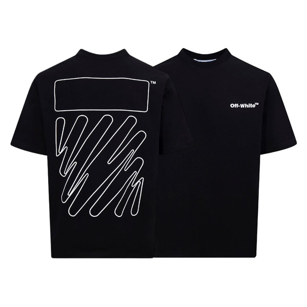 Off-White Off-W Monogram T-shirt - Blanco Blanco Off White