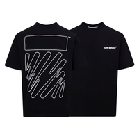 Off-White Off-W Monogram T-shirt - Negro Blanco Off White