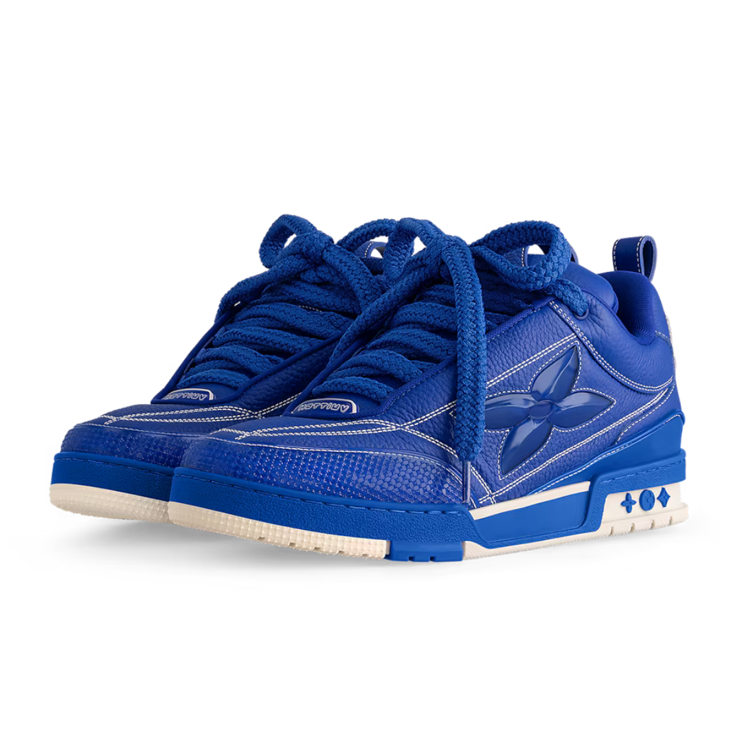 Skate Monogram Trainer Azul Camaleon
