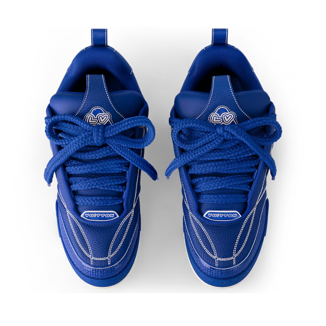 Skate Monogram Trainer Azul Camaleon