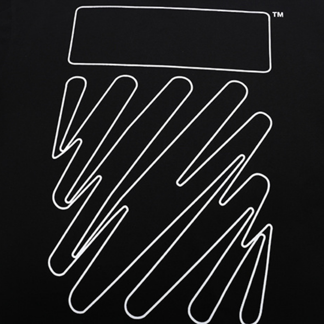 Off-White Off-W Monogram T-shirt - Negro Blanco Off White
