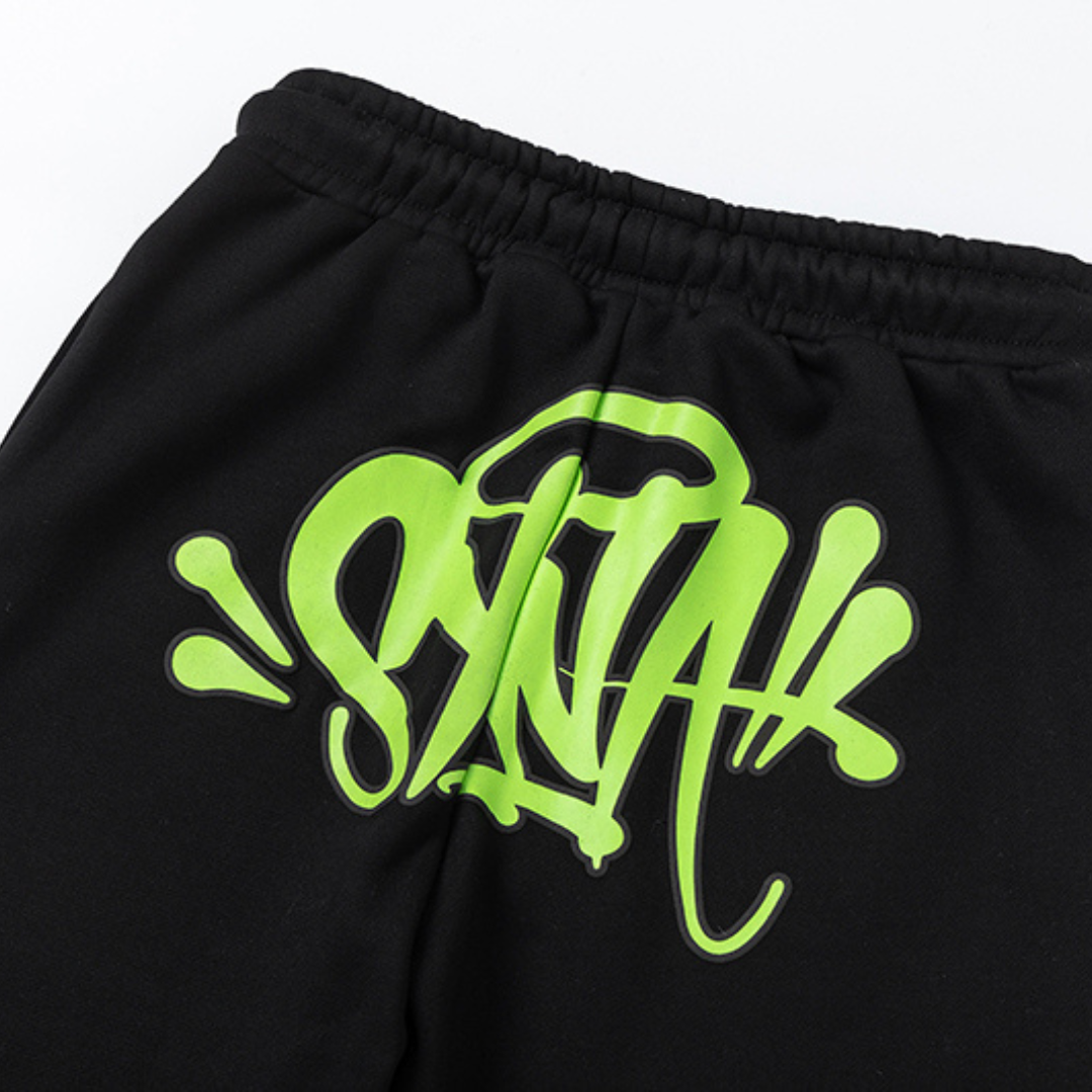 Conjunto Syna World Negro Verde