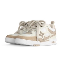 Skate Monogram Trainer Marron Blanco Estrellas