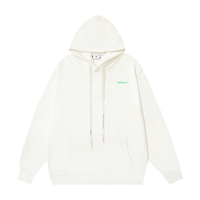 Off-White Off-W Monogram Hoodie - Blanco Azul Arco