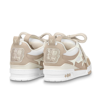 Skate Monogram Trainer Marron Blanco Estrellas