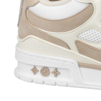 Skate Monogram Trainer Marron Blanco Estrellas