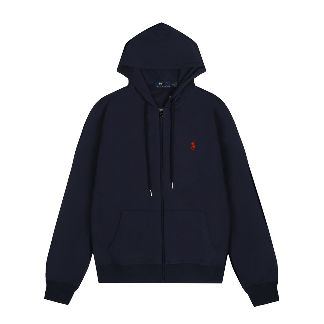 Polo Navy Zip Hoodie · Nova Neta · Nova Neta