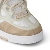Skate Monogram Trainer Marron Blanco Estrellas