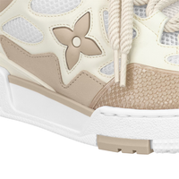 Skate Monogram Trainer Marron Blanco Estrellas