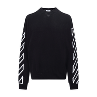 Off-White Off-W Monogram Sweater - Negro Negro Arco Blanco