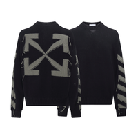Off-White Off-W Monogram Sweater - Blanco Camo Blanco