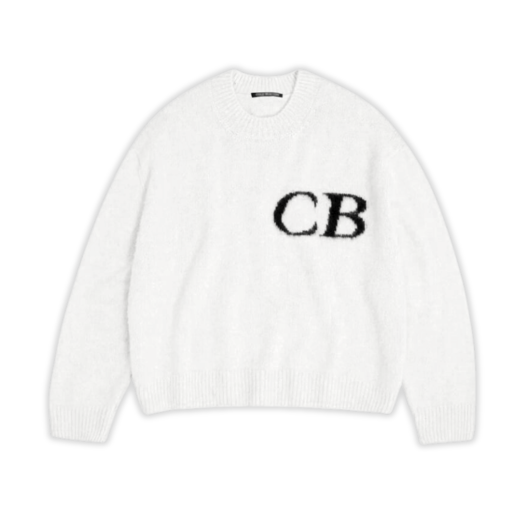 CB Monogram Sweater Monograma Blanco