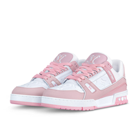 Monogram Pink Trainer Estrellas Rosa Blanco