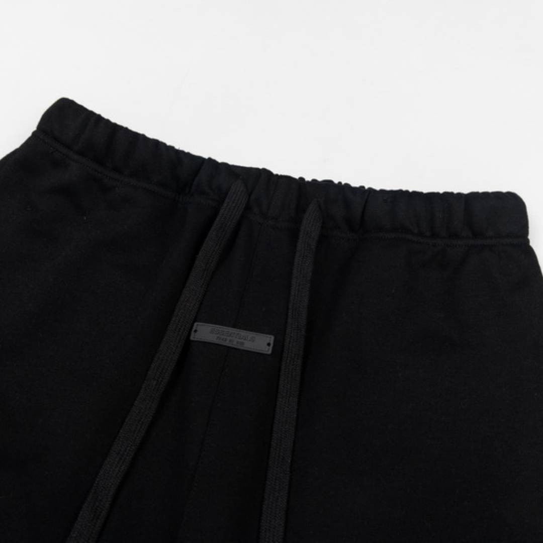 Essentials Short Set Negro Blanco