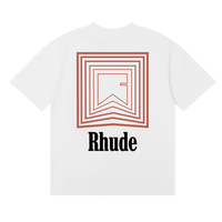 Camiseta Rh*de Blanco Crisp Blanco Punto Rojo