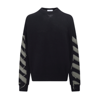 Off-White Off-W Monogram Sweater - Blanco Camo Blanco