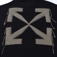Off-White Off-W Monogram Sweater - Blanco Camo Blanco