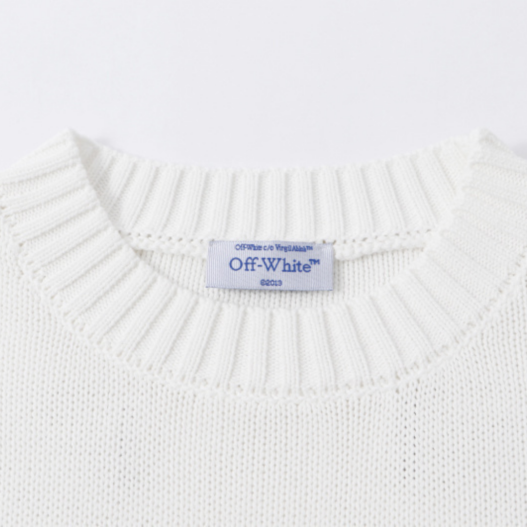 Off-White Off-W Monogram Sweater - Negro Camo Negro