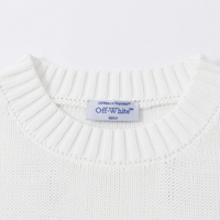 Off-White Off-W Monogram Sweater - Blanco Camo Blanco