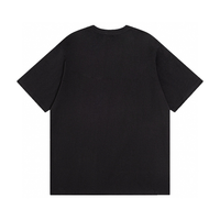 Monogram T-shirt Negro Logo Blanco