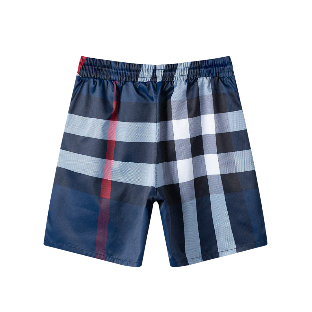 BB Monogram Shorts Lavado Claro Roturas