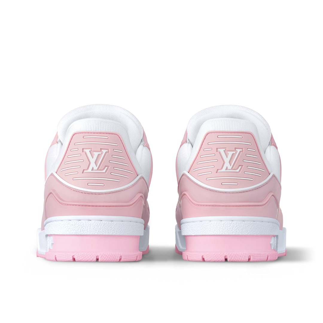 Monogram Pink Trainer Estrellas Rosa Blanco
