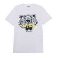 Tiger T-shirt Azul Blanco Tigre