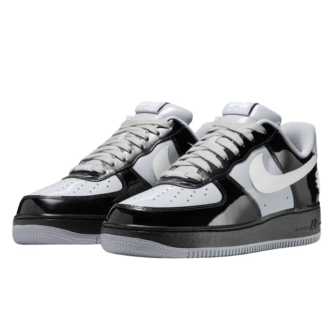 AF1 x Syna Negro Blanco