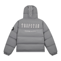 Decoded 2.0 Hooded Puffer Grey Jacket