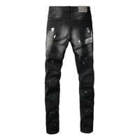 Purple Bandana Black Jeans