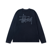Buzo Stussy Negro Monograma Negro